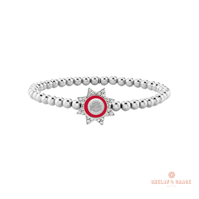Ohio State Buckeyes Begonia Bracelet