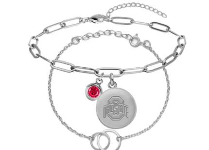 Ohio State Buckeyes Jacaranda Bracelet