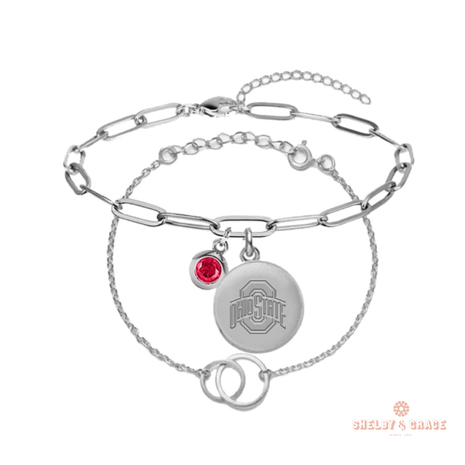 Ohio State Buckeyes Jacaranda Bracelet