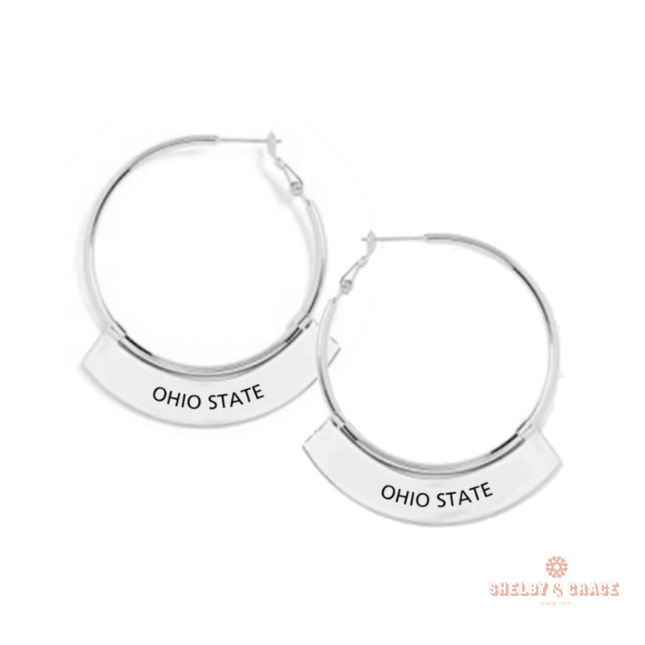 Ohio State Buckeyes Weller Earrings