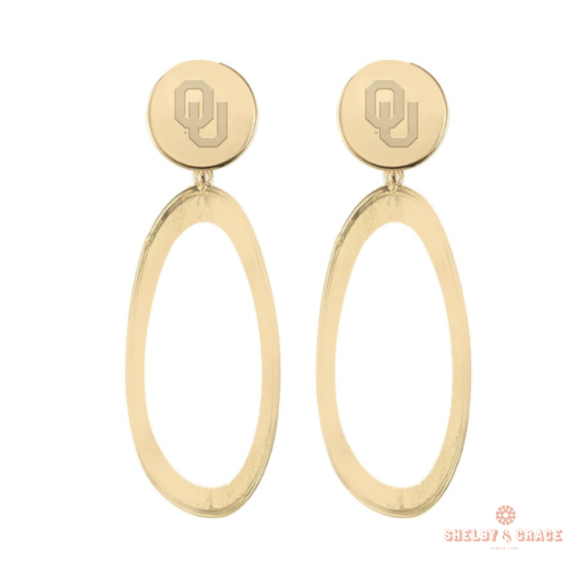 Oklahoma Sooners Millie Earrings