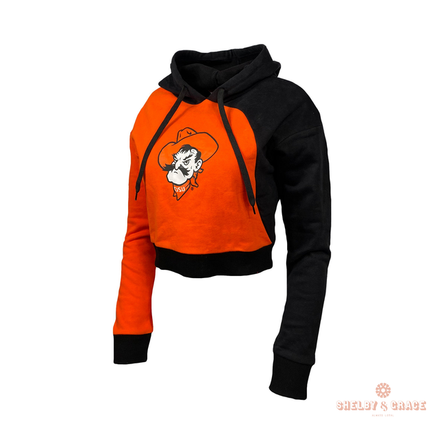 Oklahoma State Cowboys Crop Hoodie