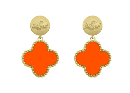 Oklahoma State Laurie Earrings