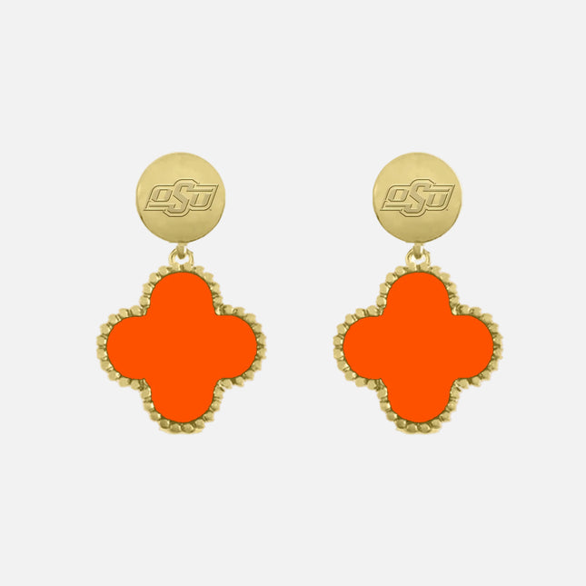 Oklahoma State Cowboys Laurie Earrings