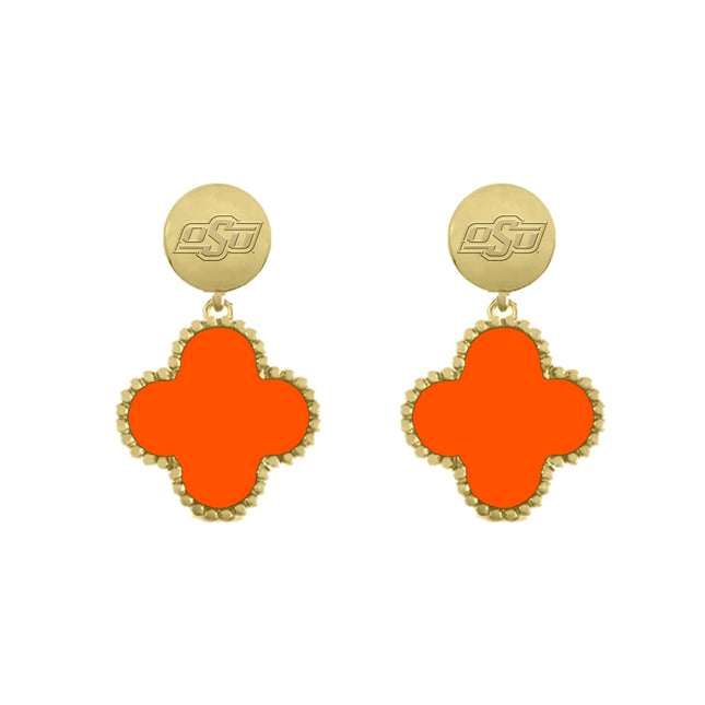 Oklahoma State Laurie Earrings