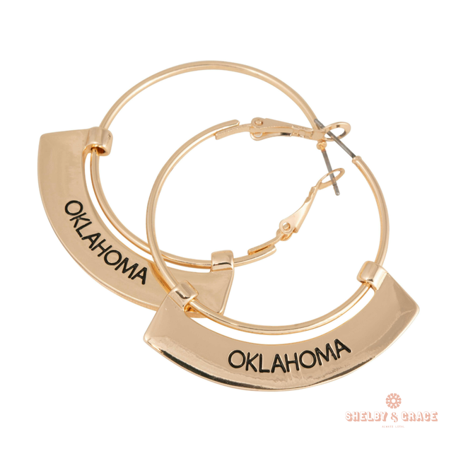 Oklahoma Sooners Weller Earrings
