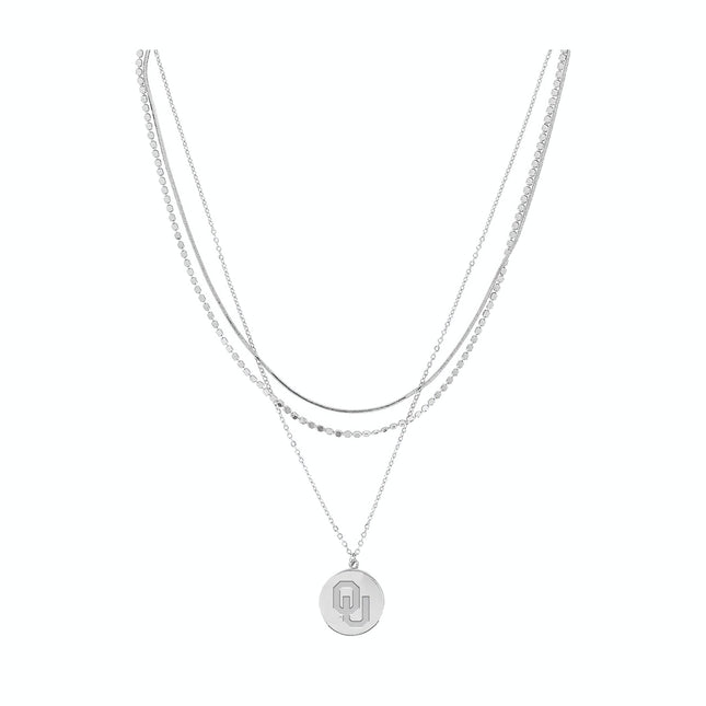 Oklahoma Sooners Grizzy Necklace