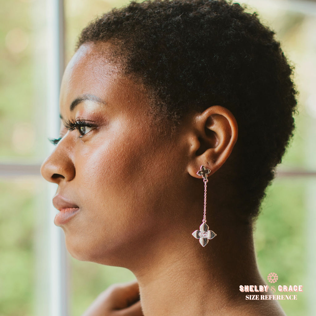 Michigan Wolverines Sunny Earrings