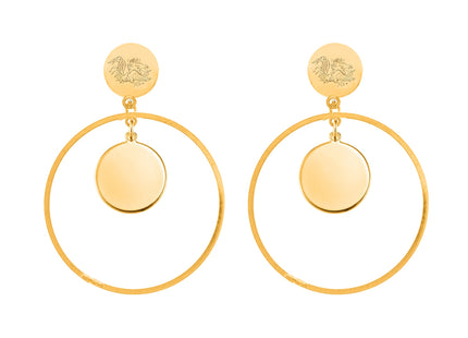 South Carolina Gamecocks Tibby Earrings (Gold)
