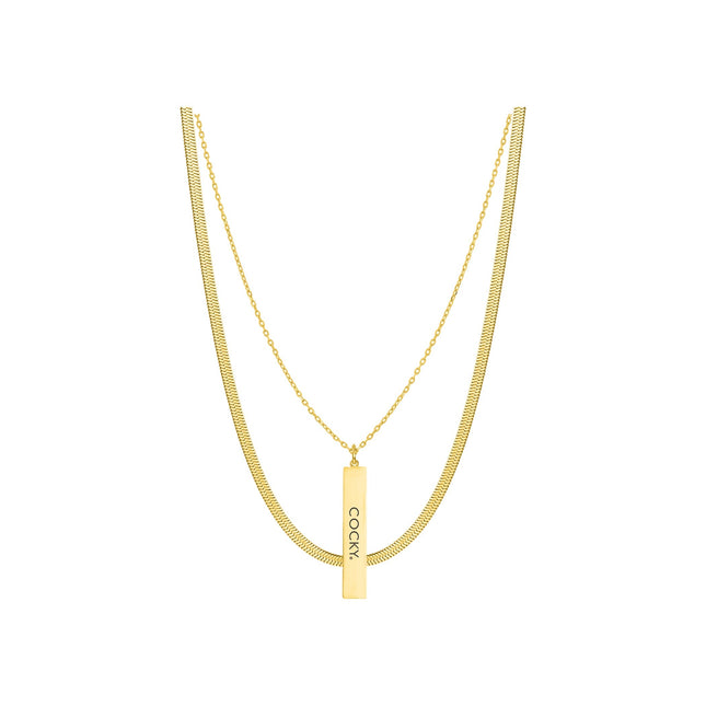 South Carolina Gamecocks Kona Necklace (Gold)