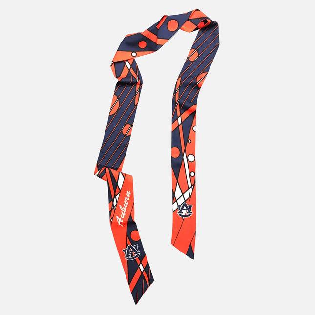 Auburn Tigers Geometric Slim Scarf
