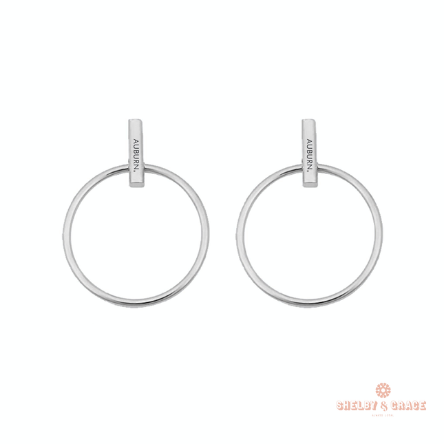 Auburn Tigers Holly Earrings