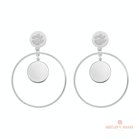 Clemson Tigers Tibby Earrings