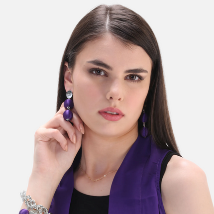 Kansas State Wildcats Sonata Earrings