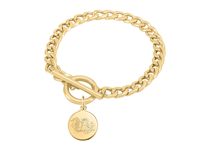 South Carolina Gamecocks Pennylane Bracelet (Gold)