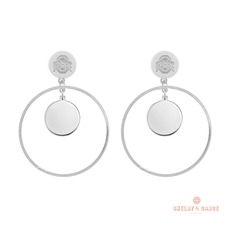 Ohio State Buckeyes Tibby Earrings