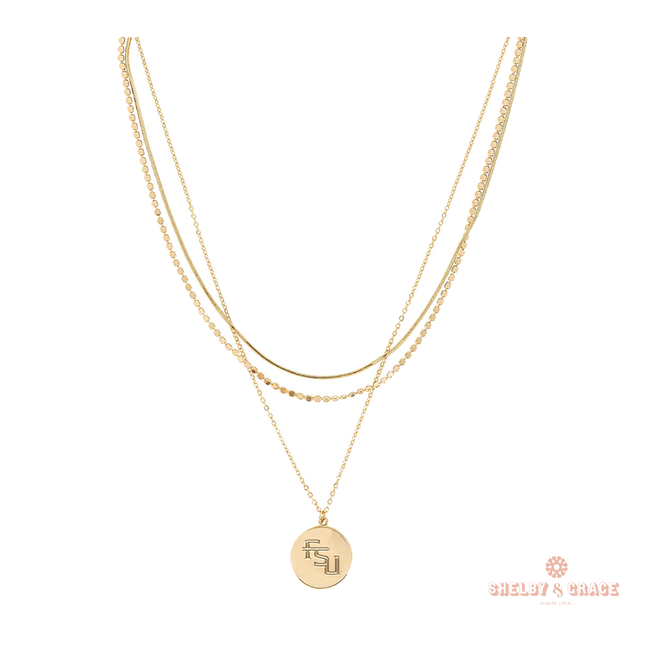 Florida State Seminoles Grizzy Necklace