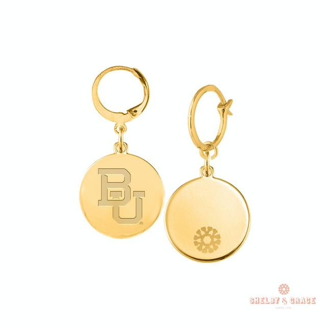 Baylor Bears Alex Earrings