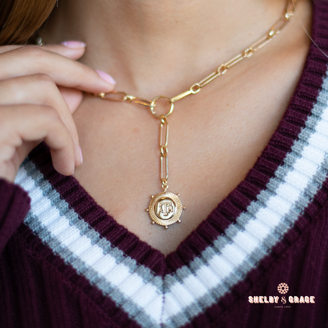 Texas A&M Aggies Gouda Necklace