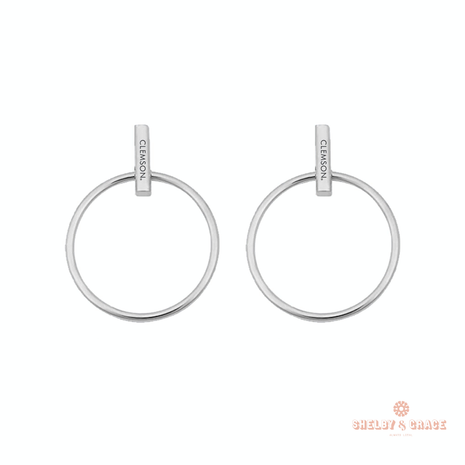 Clemson Tigers Holly Earrings