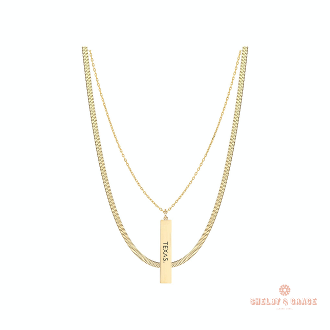 Texas Long Horns Kona Necklace