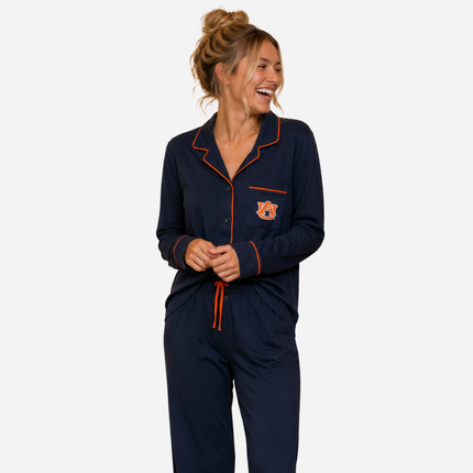 Auburn Tigers Pima Cotton PJ Set