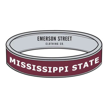 Mississippi State Bulldogs School Name Bangle