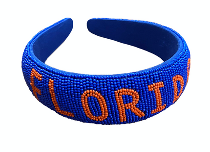 Florida Gators Hand beaded Headband