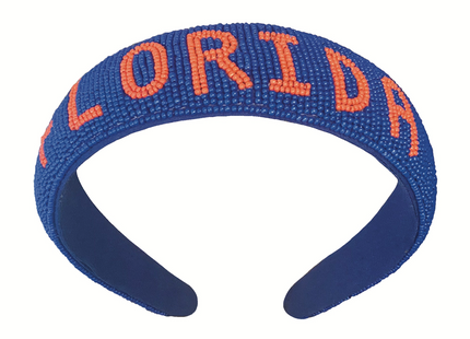 Florida Gators Hand beaded Headband