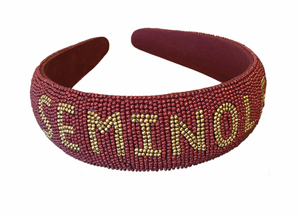 Florida State Seminoles Hand Beaded Headband
