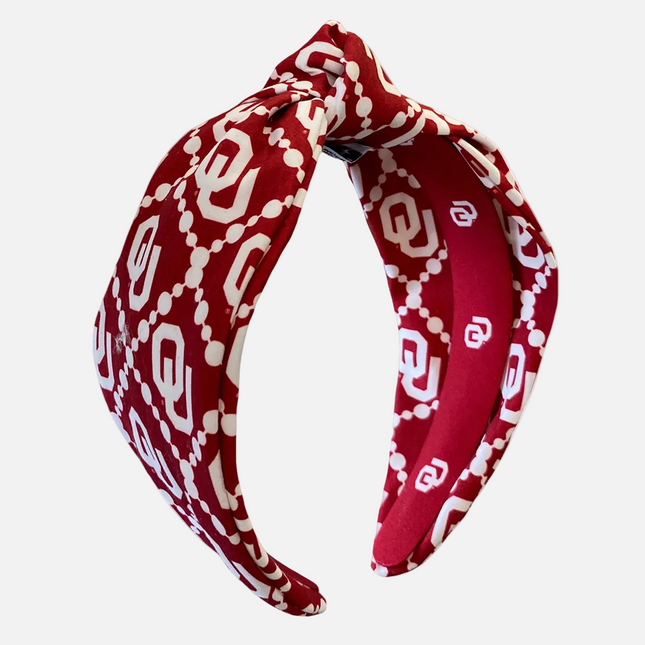 Oklahoma Sooners Lyndsay Cape Cod Knot Headband
