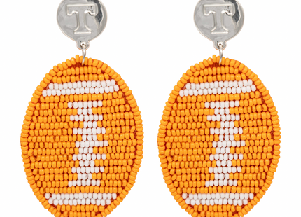 Tennessee Touchback Football Earrings