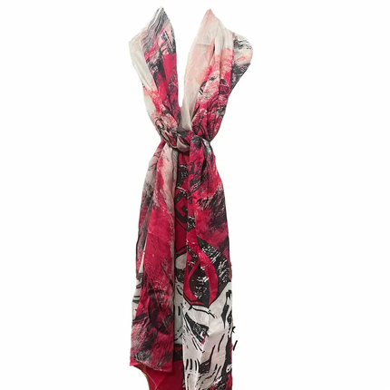 Georgia Bulldogs Watercolor Scarf