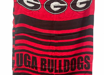 Georgia Bulldogs Sheer Print Infinity Scarf