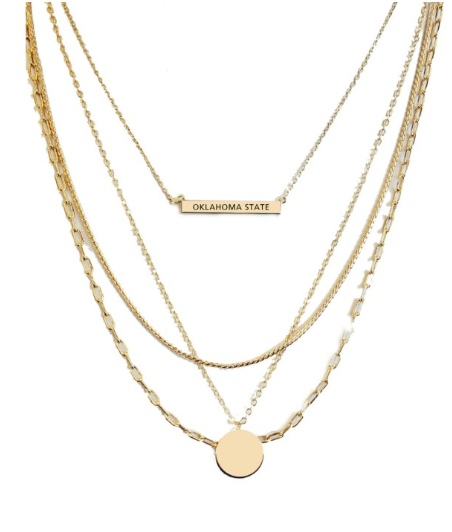 Oklahoma State Cowboys Taytum Necklace