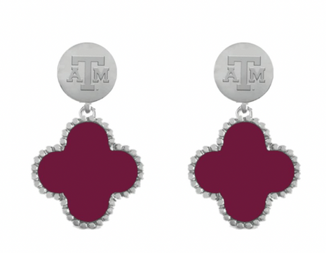 Texas A&M Laurie Earrings