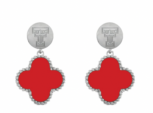 Texas Tech Laurie Earrings