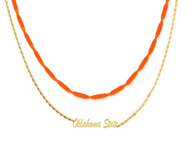 Oklahoma State Yelichi Necklace
