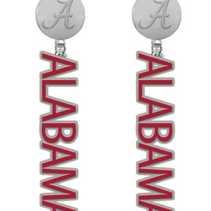 Alabama Crimson Tide Volga Earring