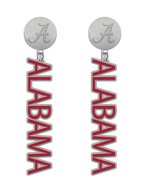 Alabama Crimson Tide Volga Earring