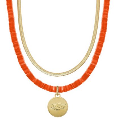 Oklahoma State Maeve Necklace
