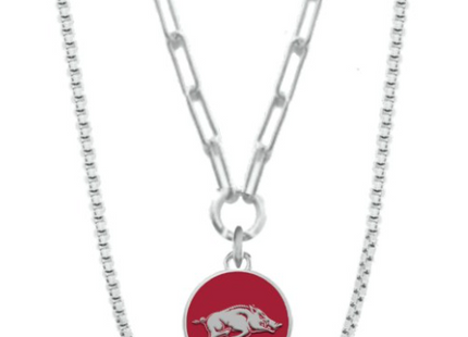 Arkansas Razorbacks Congo Necklace