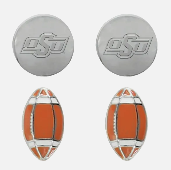 Oklahoma State Football Stud Set