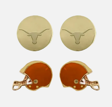 Texas Longhorns Helmet Stud Set