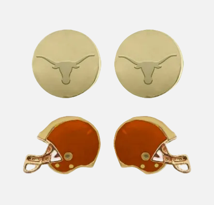 Texas Longhorns Helmet Stud Set
