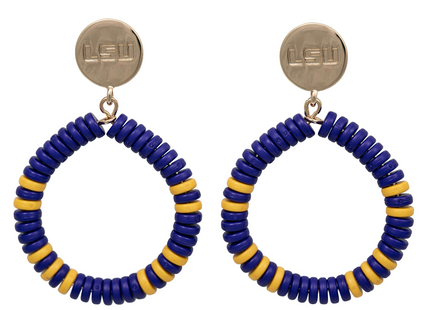 LSU Raya Earrings