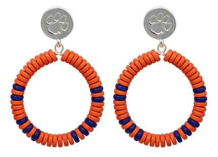 Clemson Tigers Raya Earrings