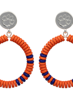 Clemson Tigers Raya Earrings