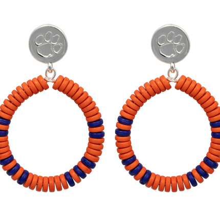 Clemson Tigers Raya Earrings