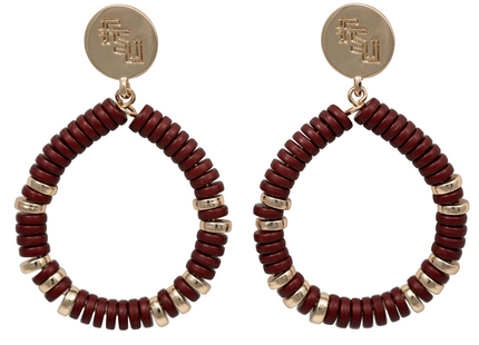 Florida State Seminoles Raya Earrings